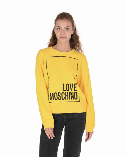 Love Moschino Yellow Sweatshirt (101677) Women