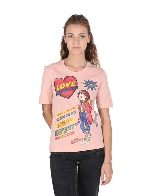 Love Moschino Rose T-Shirt (101688) Women