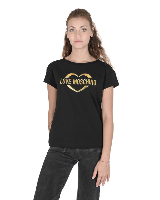 Love Moschino Black T-Shirt (101695) Women