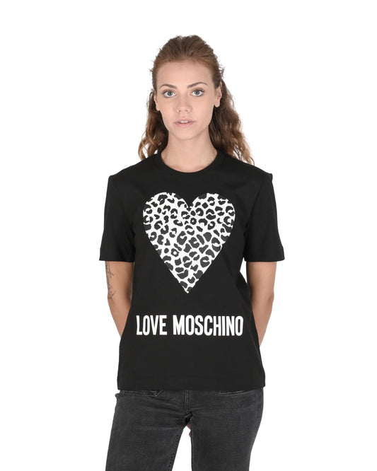 Love Moschino Black T-Shirt (101708) Women