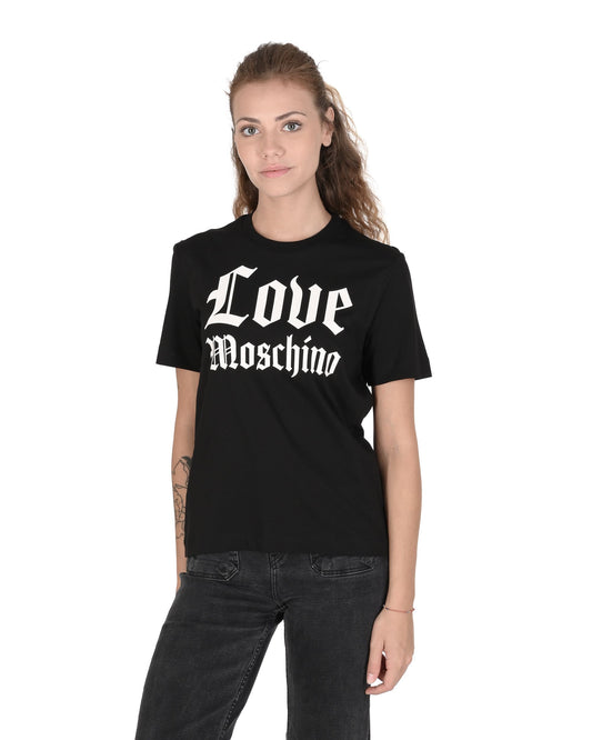 Love Moschino Black T-Shirt (101714) Women