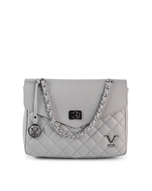 19V69 by VERSACE Grey Shoulder Bag (102432) Women