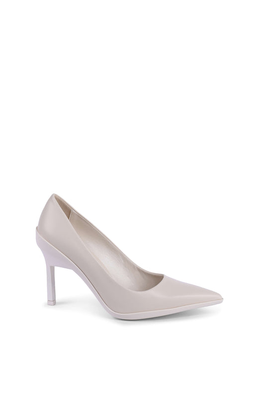 Calvin Klein Beige Heels (102546) Women