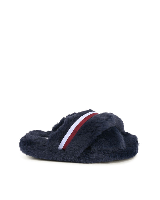 Tommy Hilfiger Blue Slippers ( 102870 ) Women