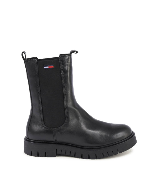Tommy Hilfiger Black Ankle Boots ( 103003 ) Women