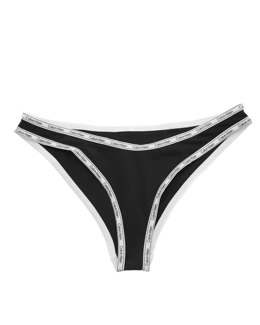 Calvin Klein Womens Swim Bottom KW0KW01709BEH Black
