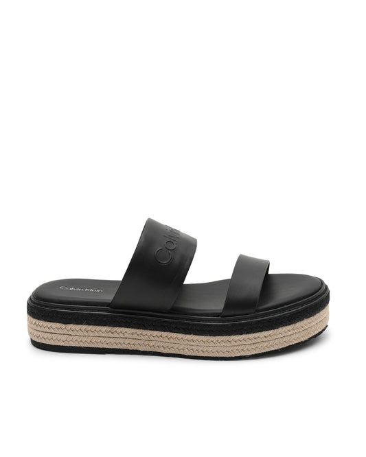 Calvin Klein Womens Sandals HW0HW02374BEH Black