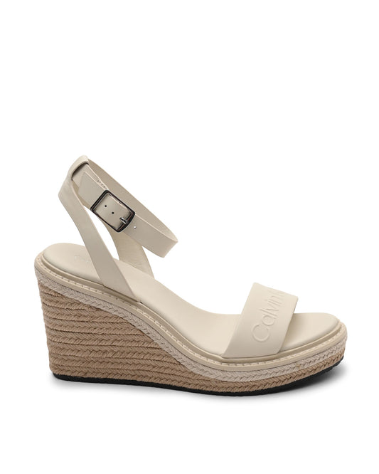 Calvin Klein Womens Sandals HW0HW02376AEO Beige