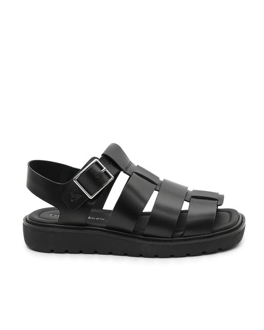 Calvin Klein Womens Sandals YW0YW017000GJ Black