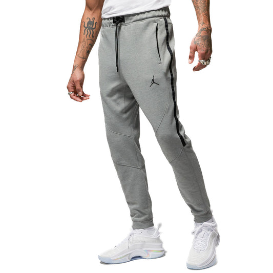 Jordan Pants Dri-Fit Sport Statement Air Fleece Dk Grey Heather (DV9785-063) Unisex