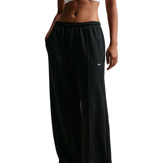 Nike Pants Sportswear Chill Terry Black (II3978-010) Women