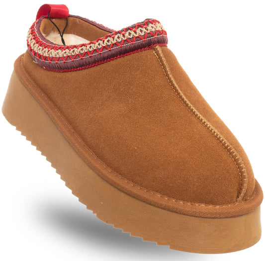 Women's shoes SOLO SOPRANI COUTURE SCW421P22/51 SABOT FUR CAMEL Women