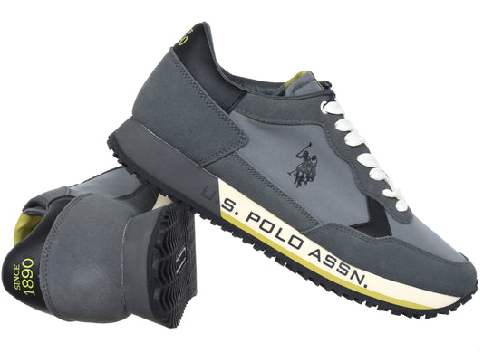 U.S. POLO ASSN. Men's Shoes - CLEEF003-GRY Men