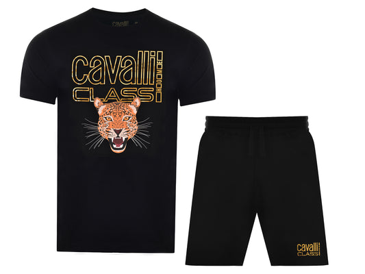 CAVALLI CLASS HOME - T-SHIRT AND SHORTS SET - D001055-B001 Men