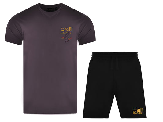 CAVALLI CLASS HOME - T-SHIRT AND SHORTS SET - D001056-B001 Men