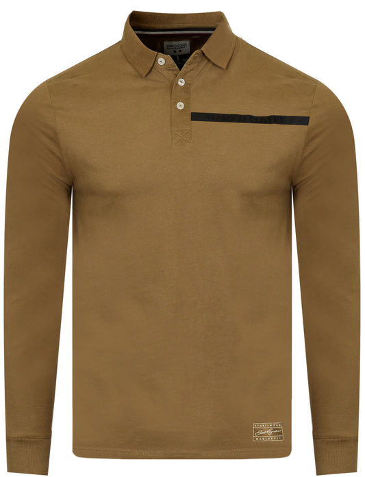 ENRICO COVERI LONG-SLEEVE POLO SHIRT - CO42505/015 Men