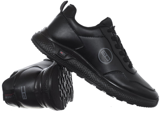 ENRICO COVERI SHOES - JUMPER ECS516305/02 TOTAL BLACK Men