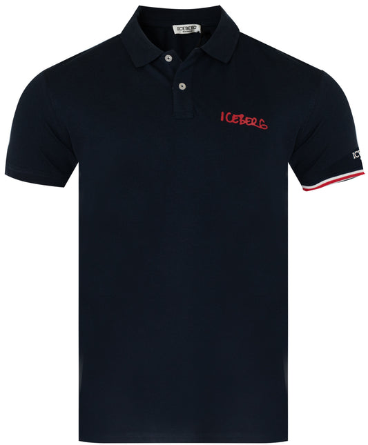 ICEBERG POLO SHIRT - ICE4MPL01 NAVY Men