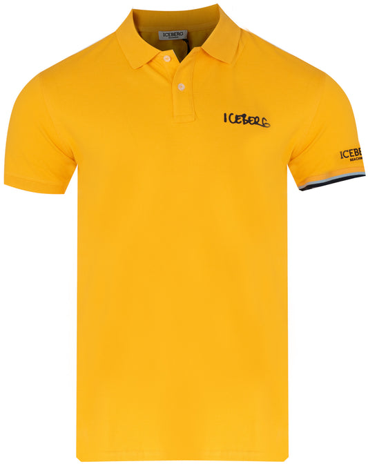 ICEBERG POLO SHIRT - ICE4MPL01 YELLOW Men