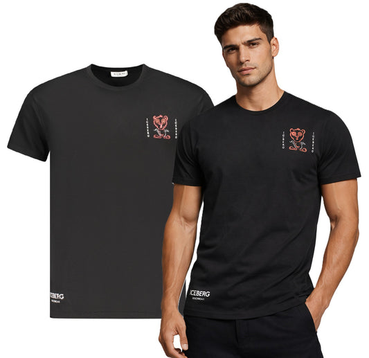 Iceberg SUN SPELL T-SHIRT (ICE25MTS02_BLACK) Men