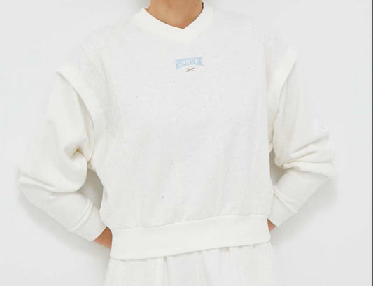 REEBOK CL VARSITY CREW SWEATSHIRT HT7856 Women