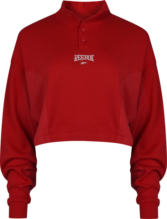 REEBOK VARSITY COVERUP SWEATSHIRT HS0370 Women