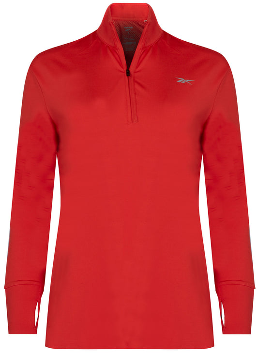REEBOK SWEATSHIRT WOR Run 1/4 Zip H65599 Women