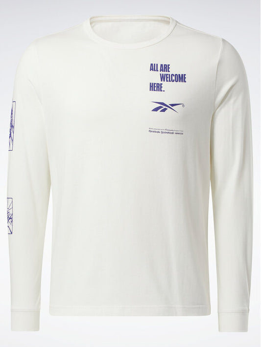 Reebok Blouse Z Long Sleeve BB BASKETBALL AAWH LS TEE (6515) Men