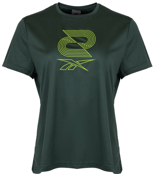 REEBOK T-SHIRT Running SW Graphic Tee HT6005 Women