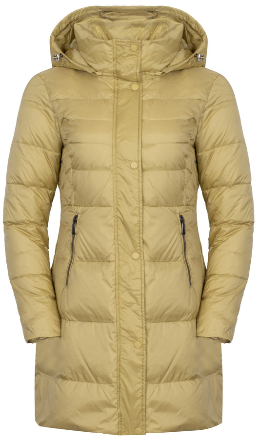 ROMEO GIGLI DOWN COAT WITH HOOD - 01W24 G2328 / OLIO Women