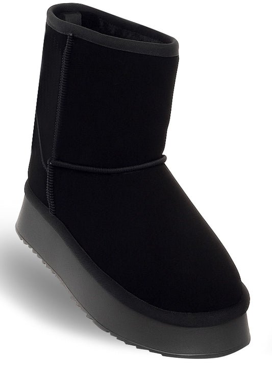 WOMEN'S LEATHER ANKLE BOOTS - SOLO SOPRANI COUTURE - SCW421P09/02 TIR PLATFORM Women