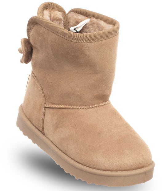 LEATHER ANKLE BOOTS - SOLO SOPRANI COUTURE - BOW GIRL SCG421P86/24 Kids