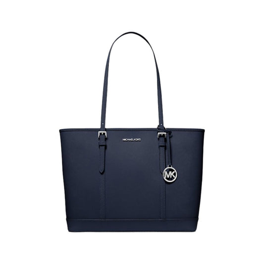 Michael Kors JET SET TRAVEL LARGE NAVY Tote Bag Women