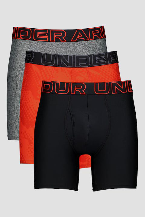 UA PERFORMANCE TECH - PRINT 6 IN 3PK (25UUSHJ193-616) Men