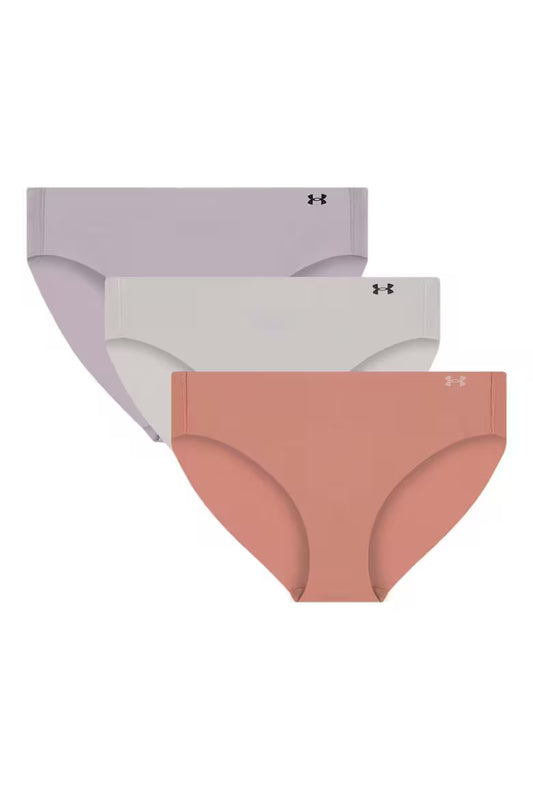 UA PURE STRETCH NO SHOW BIKINI-SOLID 3PK (25UUSHJ145-696) Women