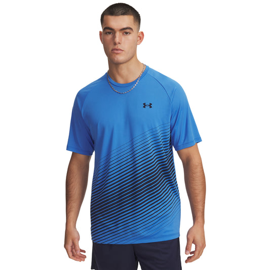 UA TECH FADE SS (6005916-402) Men