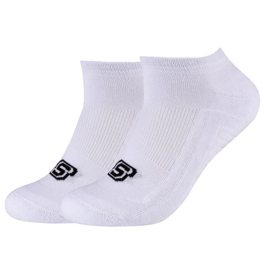 Skechers 2PPK Basic Cushioned Sneaker Socks SK43024-1000 Unisex