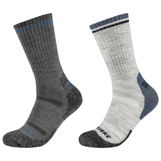 Skechers 2PPK Men Trail Wool Socks SK41104-9300 Men
