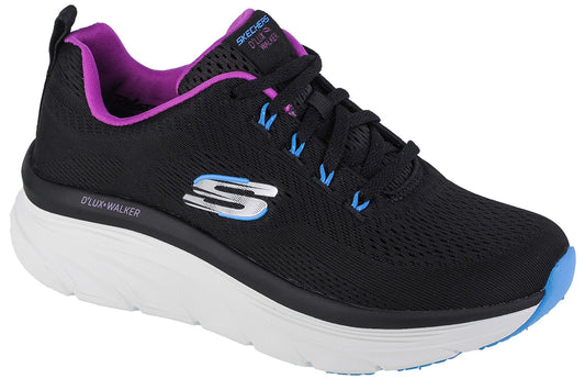 Skechers D'Lux Walker - Fresh Finesse 149368-BKPR Women