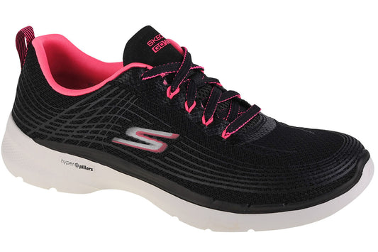 Skechers Go Walk 6 - Stunning Glow 124554-BKHP Women