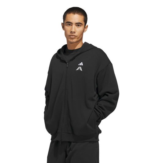 adidas Anthony Edwards Full-Zip Black (KF3243) Unisex