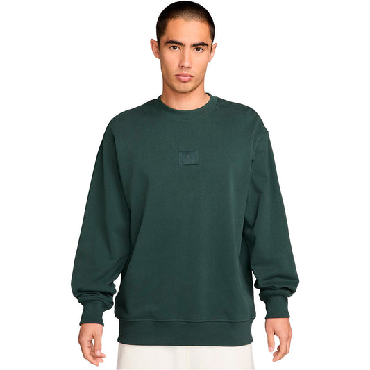 Jordan Sweatshirt Flight Fleece Crew Midnight Green (FV7259-316) Unisex