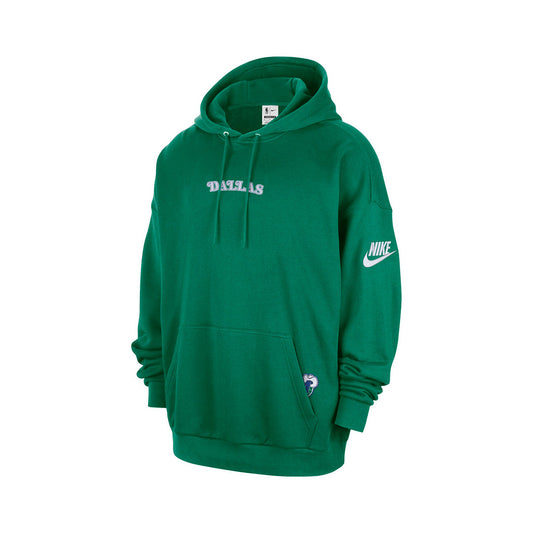 Nike Sweatshirt Dallas Mavericks Club Premium Hardwood Classics 2025-2026 Clover (NI-HQ5306-312) Unisex