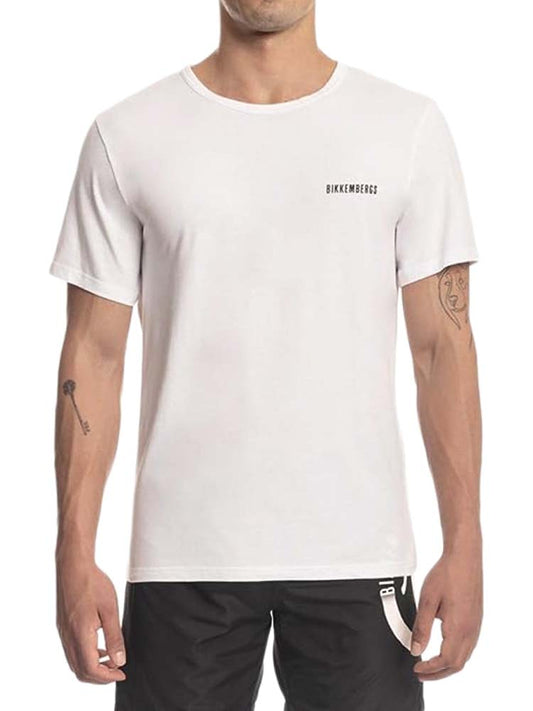 Bikkembergs Crew neck
t-shirt PUPINO (BKK2MTS01_White) Men