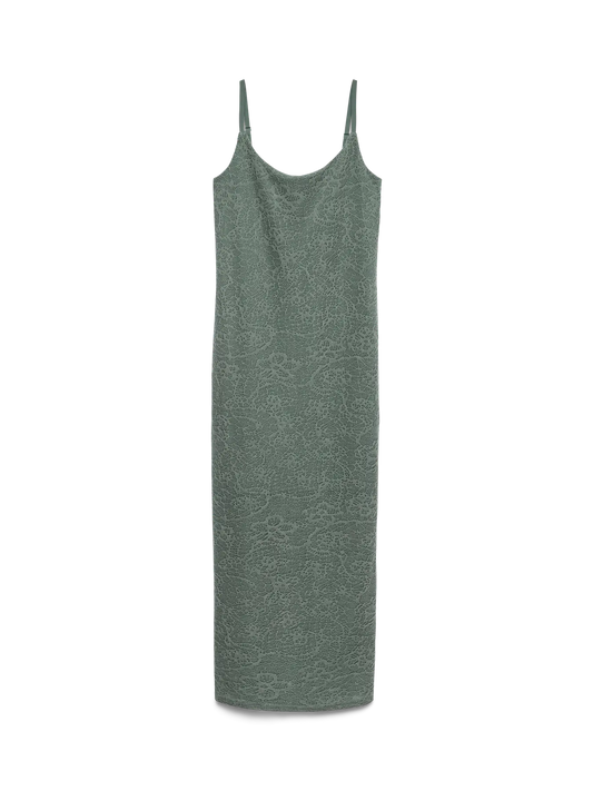 Julie Singlet U-Neck Ankle Dress Laurel Wreath (10344397) Women